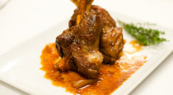 Slow Roasted Lamb Shank