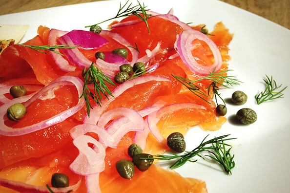 Gravlax Cured Salmon