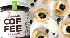 Espresso Jam & Brie on Crackers Espresso Jam & Brie on Crackers